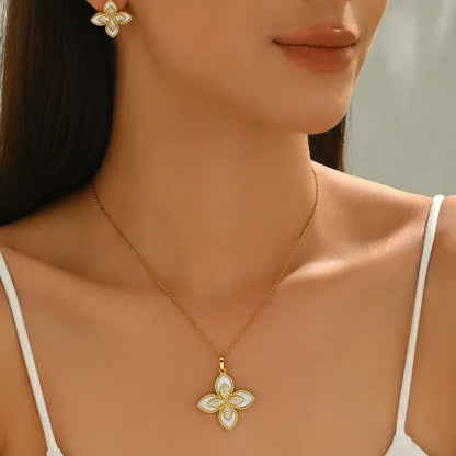 Ensemble de bijoux NIRA en acier inoxydable