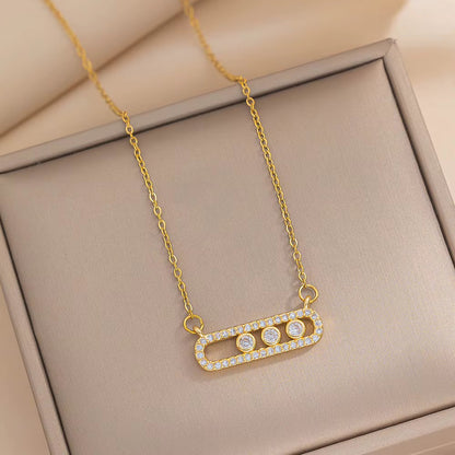 Ensemble de bijoux LINA en acier inoxydable