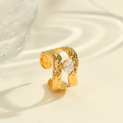 Bague HINA en acier inoxydable ajustable