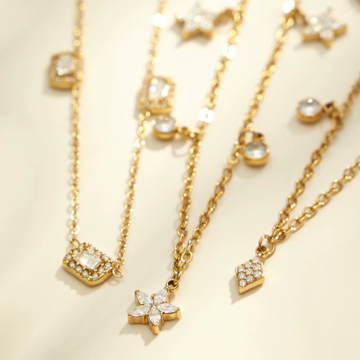 Ensemble de bijoux FINA en acier inoxydable