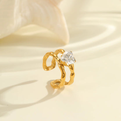 Bague HINA en acier inoxydable ajustable