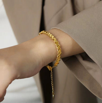 Ensemble de bijoux CAYA en acier inoxydable