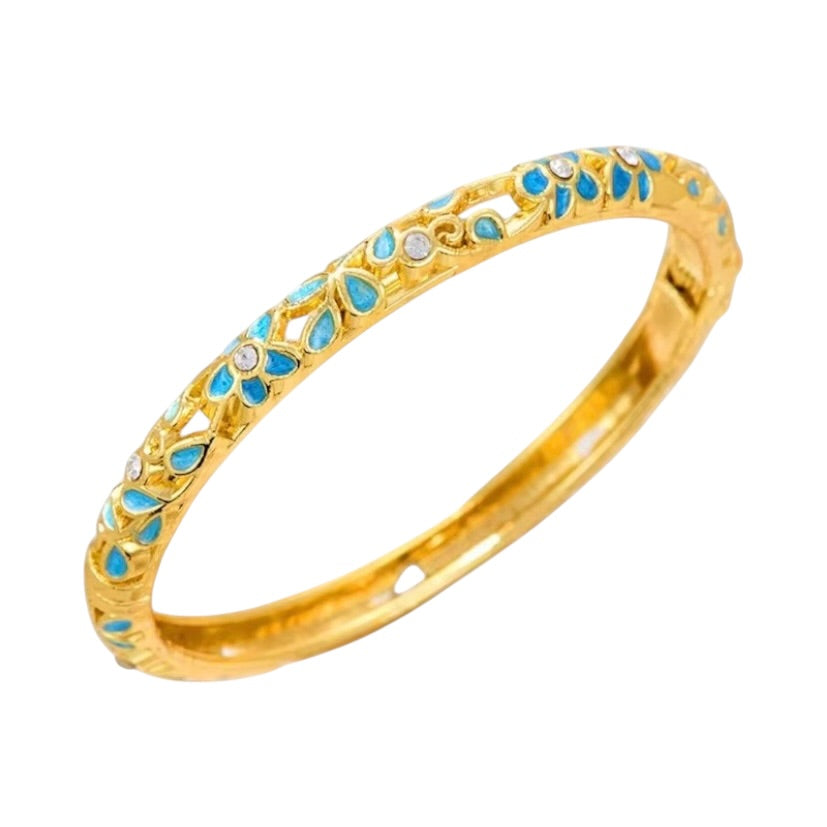 Bracelet Thaïlandais BLEU disponible aussi en ROSE et en VIOLET