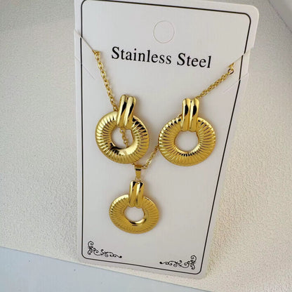 Ensemble de bijoux NOLA en acier inoxydable