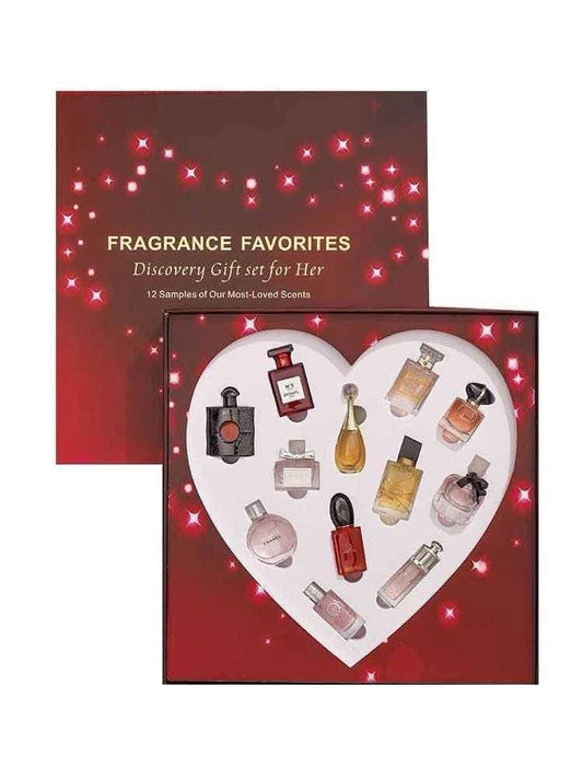 Coffret parfum 12 miniatures