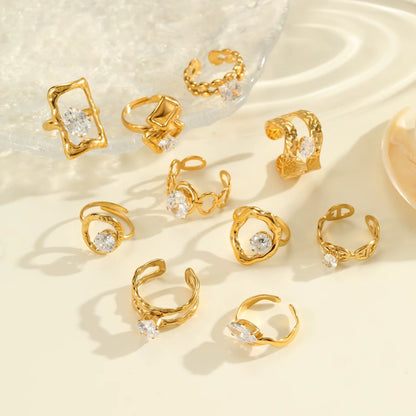 Bague HINA en acier inoxydable ajustable