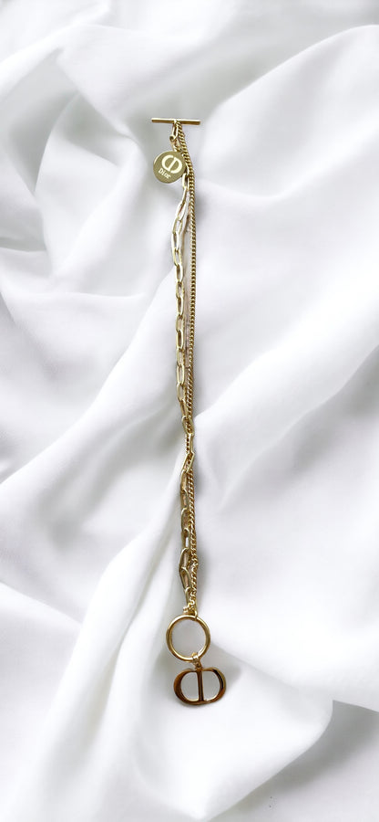 Bracelet Cr en acier inoxydable