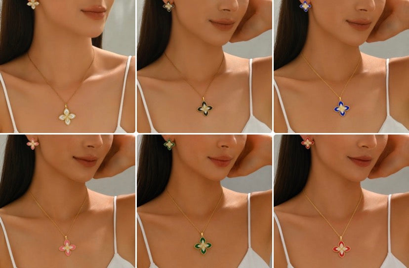 Ensemble de bijoux NIRA en acier inoxydable