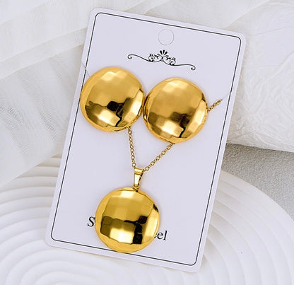 Ensemble de bijoux KIRA en acier inoxydable