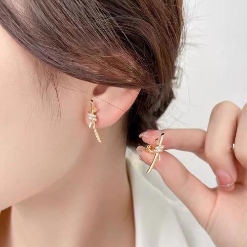Boucle d’oreille ZOE en acier inoxydable