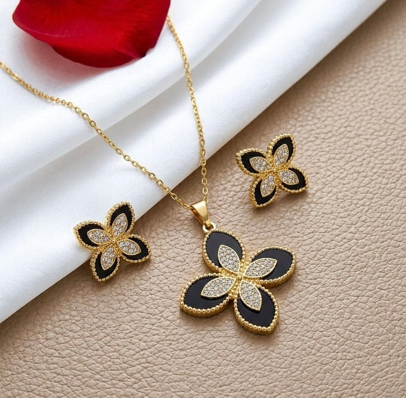 Ensemble de bijoux NIRA en acier inoxydable