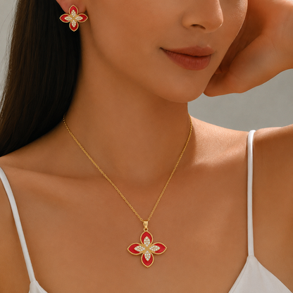 Ensemble de bijoux NIRA en acier inoxydable