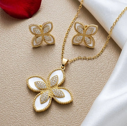 Ensemble de bijoux NIRA en acier inoxydable