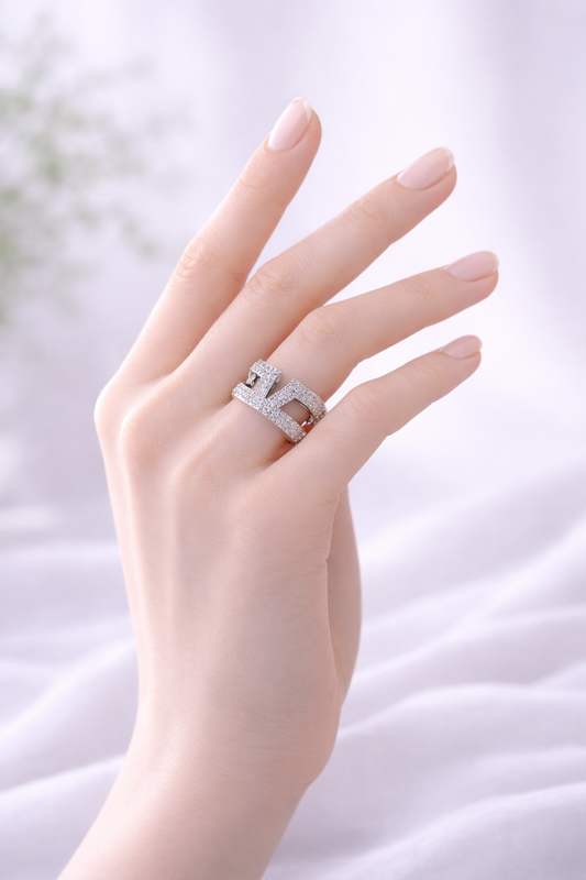 Bague V en acier inoxydable