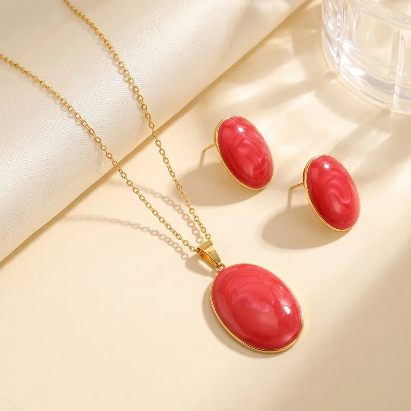 Ensemble de bijoux VINA en acier inoxydable