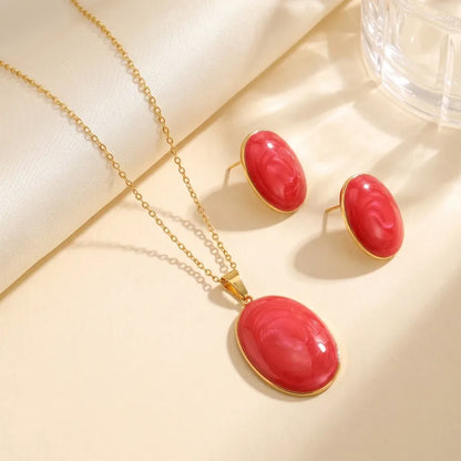 Ensemble de bijoux VINA en acier inoxydable