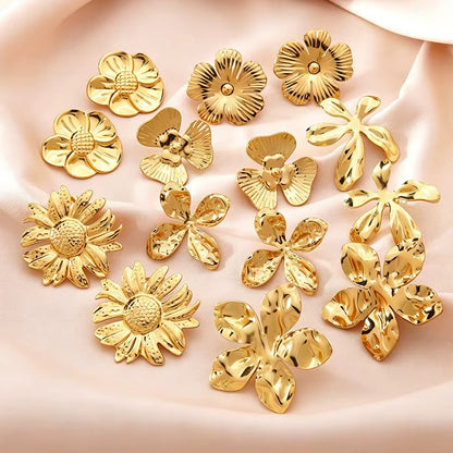 Boucle d’oreille OREA en acier inoxydable