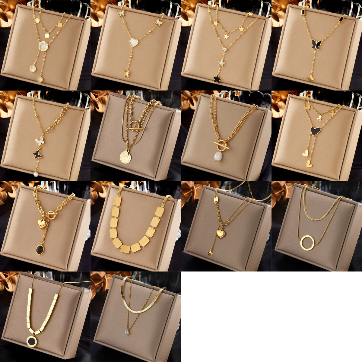 Collier LAYA en acier inoxydable
