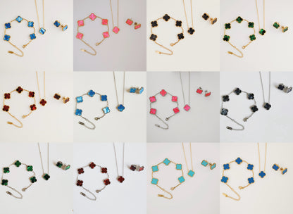 Ensemble de bijoux MEYA en acier inoxydable
