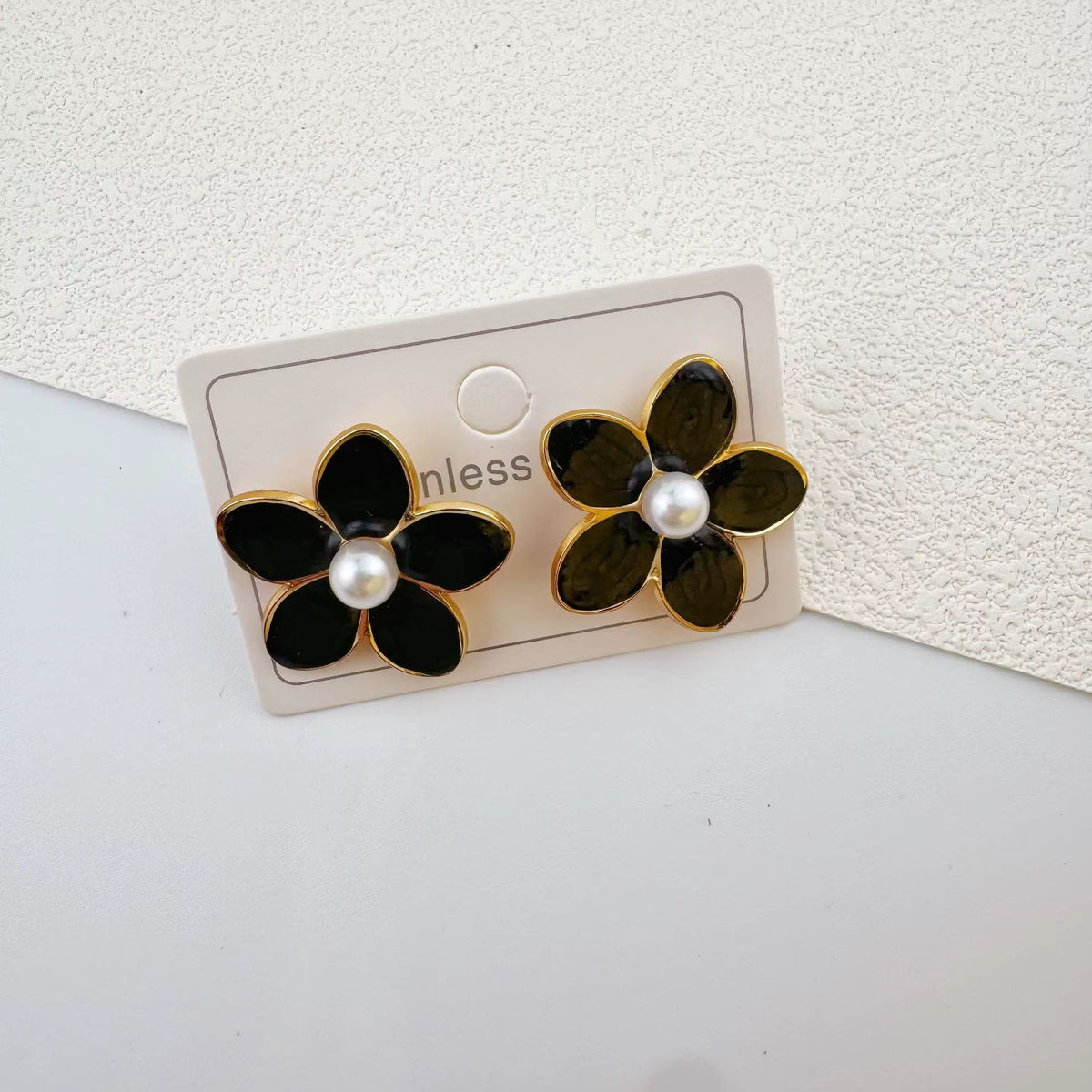 Boucle d’oreille TEYA en acier inoxydable