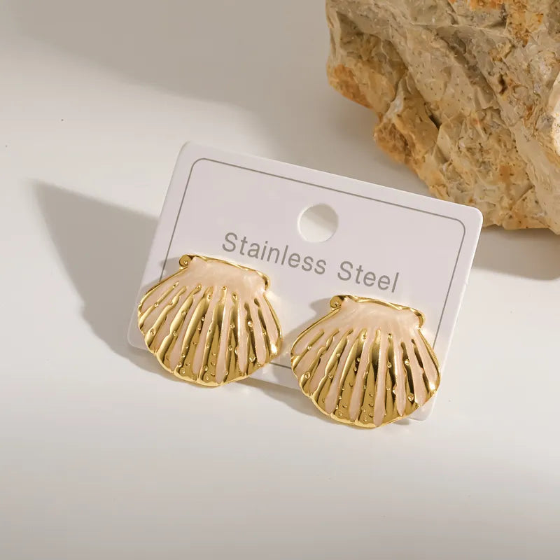 Boucle d’oreille TEYA en acier inoxydable