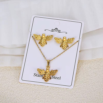 Ensemble de bijoux KIRA en acier inoxydable