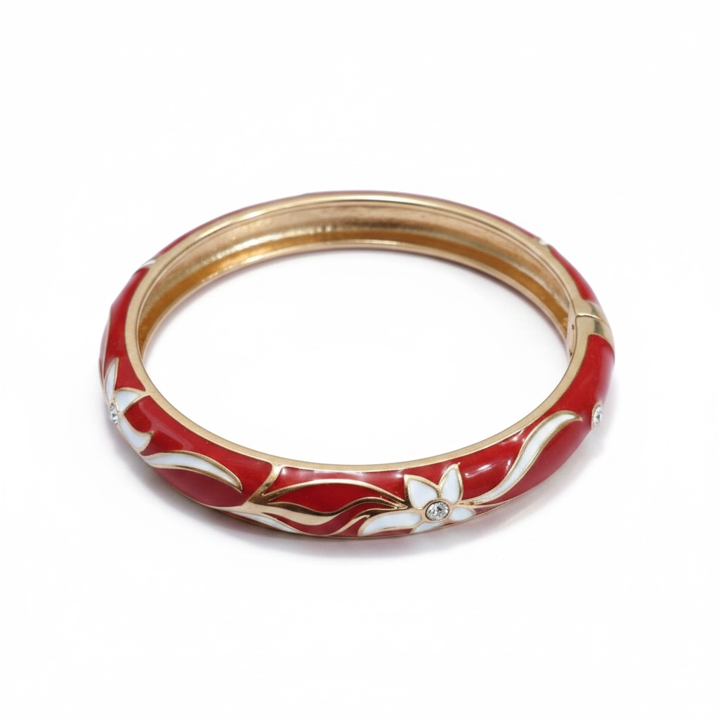 Bracelet Thaïlandais ROUGE  disponible aussi en ROSE et en BLEU