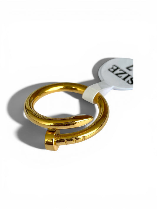 Bague Clou en acier inoxydable