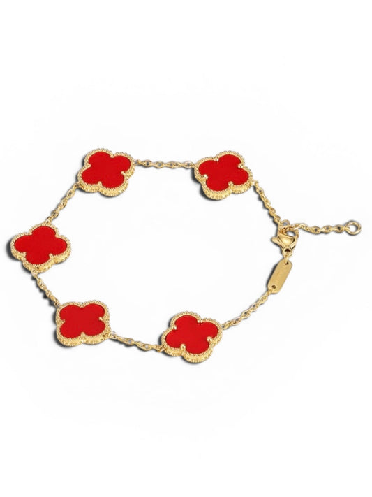 Bracelet Trèfle en acier inoxydable