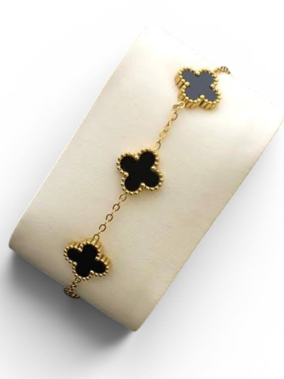 Bracelet Trèfle en acier inoxydable