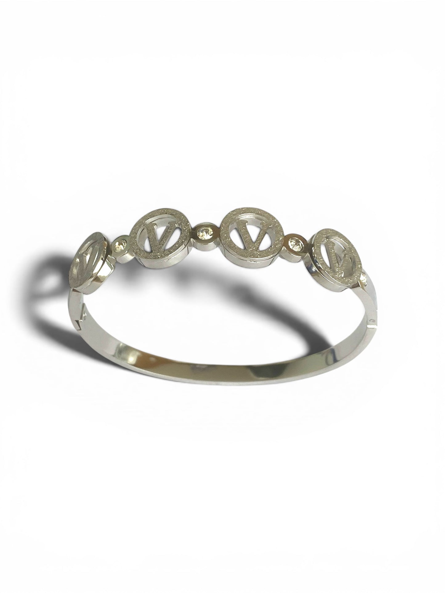 Bracelet V en acier inoxydable