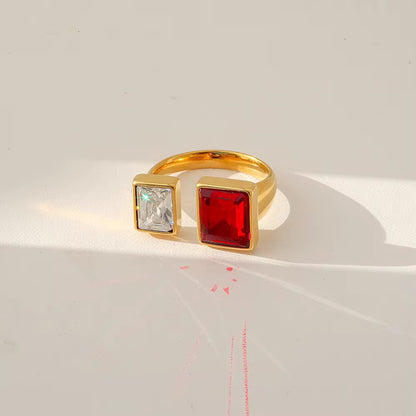 Bague LOLA ajustable en acier inoxydable