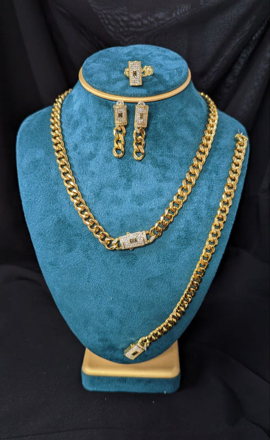 Parure Monaco en plaqué or