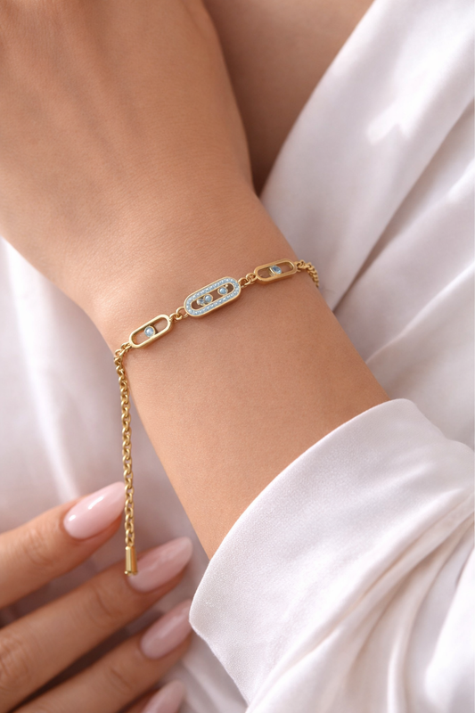 Bracelet M en acier inoxydable