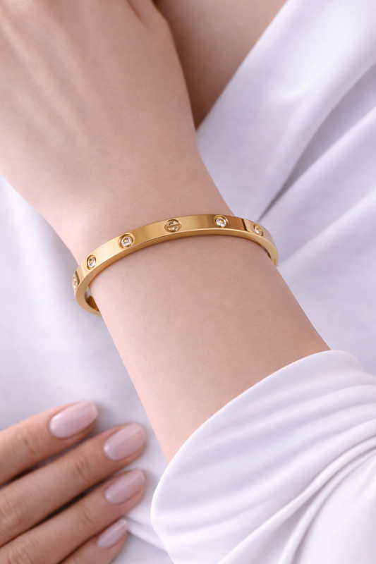 Bracelet C en acier inoxydable