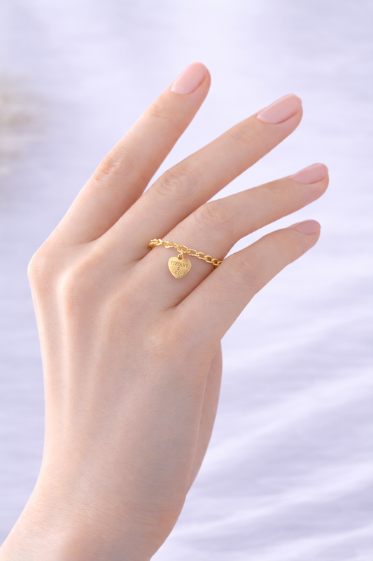 Bague T en acier inoxydable