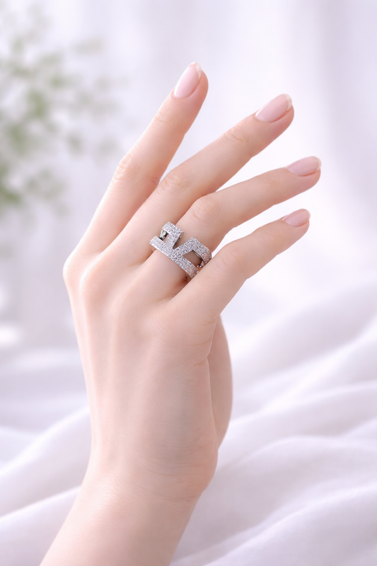 Bague V en acier inoxydable