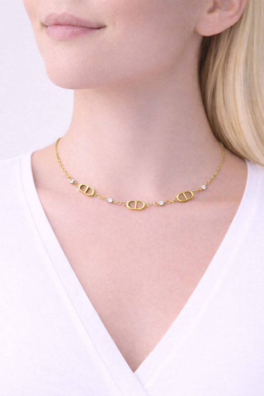 Collier Cr en acier inoxydable