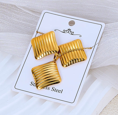 Ensemble de bijoux LEYA en acier inoxydable