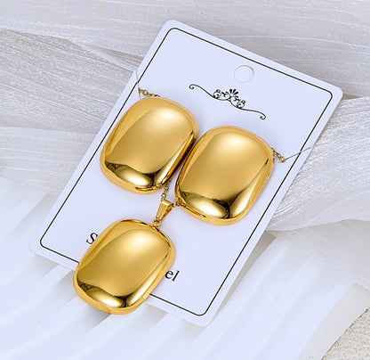Ensemble de bijoux LEYA en acier inoxydable
