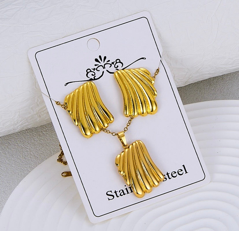 Ensemble de bijoux LEYA en acier inoxydable