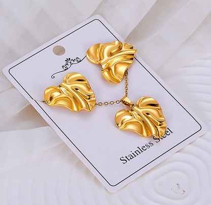 Ensemble de bijoux LEYA en acier inoxydable