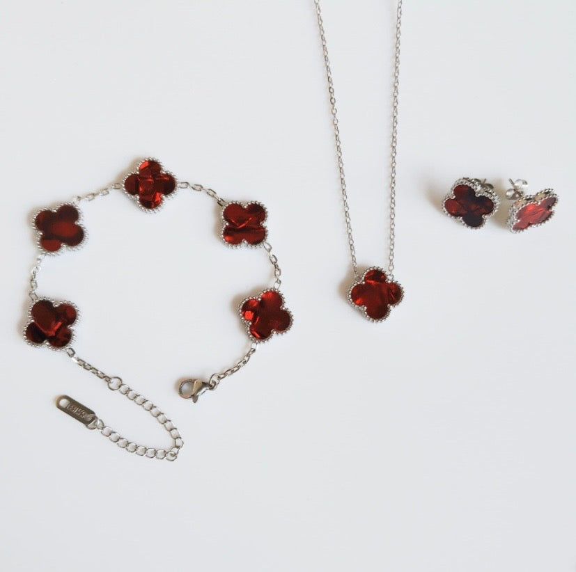 Ensemble de bijoux MEYA en acier inoxydable