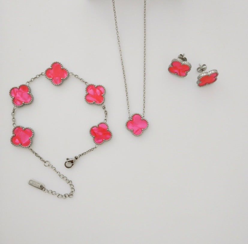 Ensemble de bijoux MEYA en acier inoxydable
