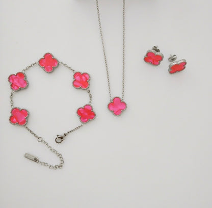 Ensemble de bijoux MEYA en acier inoxydable