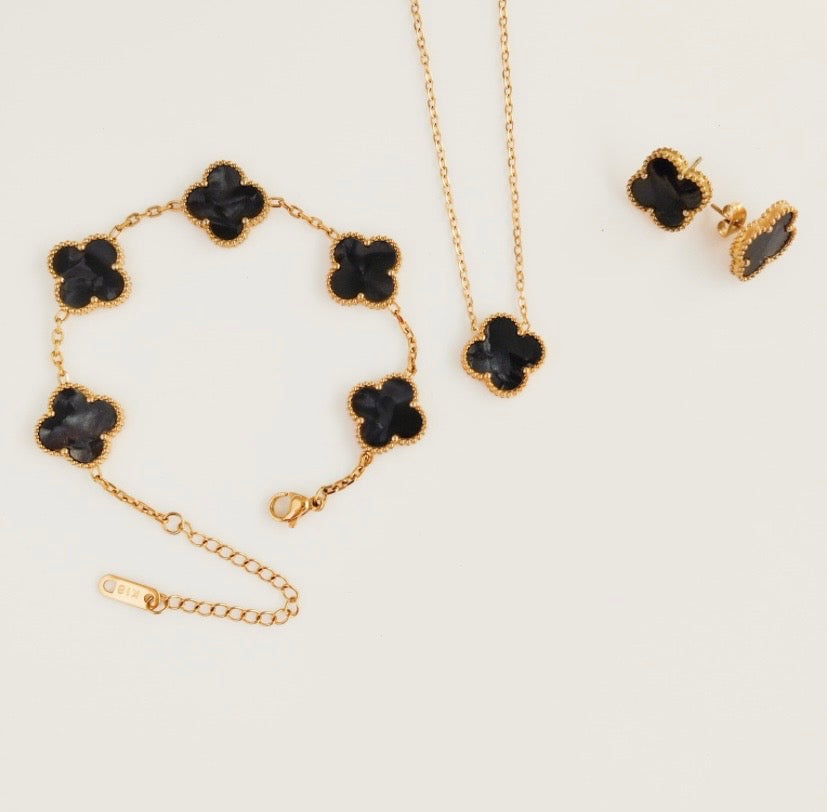 Ensemble de bijoux MEYA en acier inoxydable