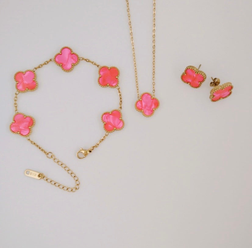 Ensemble de bijoux MEYA en acier inoxydable