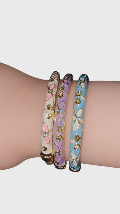 Bracelet Thaïlandais ROSE disponible aussi en BLEU et en MAUVE