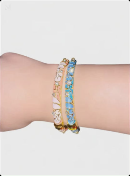 Bracelet Thaïlandais BLEU disponible aussi en ROSE